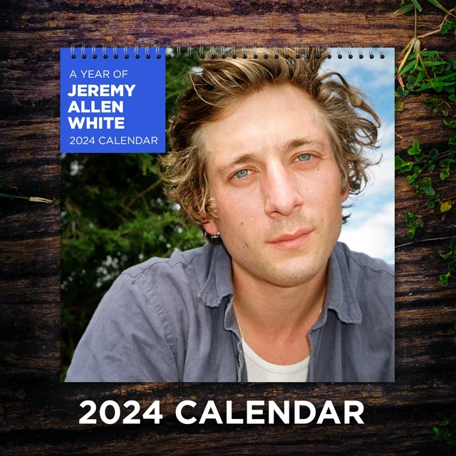 JEREMY ALLEN WHITE Calendar 2024 Jeremy Allen White Celebrity Wall