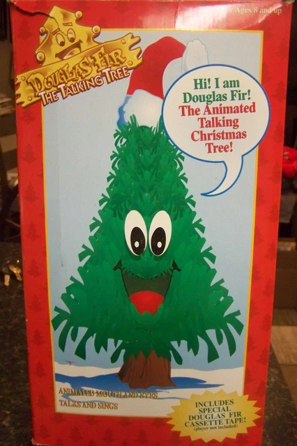 Douglas fir talking christmas tree gemmy