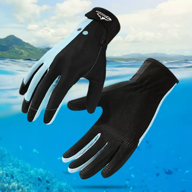 Portable Paddling Surfing Gloves Lightweight Elastic Anti-scratch Antiskid Water