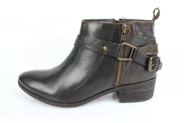 ZERIMAR Bottines Boots Cuir Marron T 40,5 Très bon état