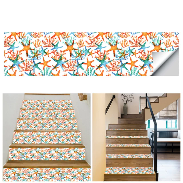 Adesivi Per Scale Natalizie - 6 Pezzi Decorativi E Riutilizzabili - Foto 11