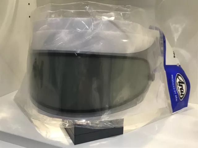 Arai GP6 / SK6 Light Smoke Dual Pane Anti Fog Visor Brand New & Genuine Arai