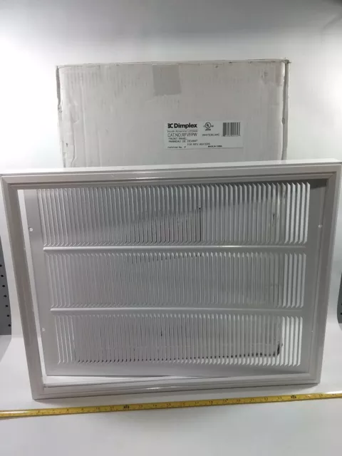 Dimplex, RFVFPW, Front Panel, For RFV Heaters, White.  Skybay-s020-AA.yy