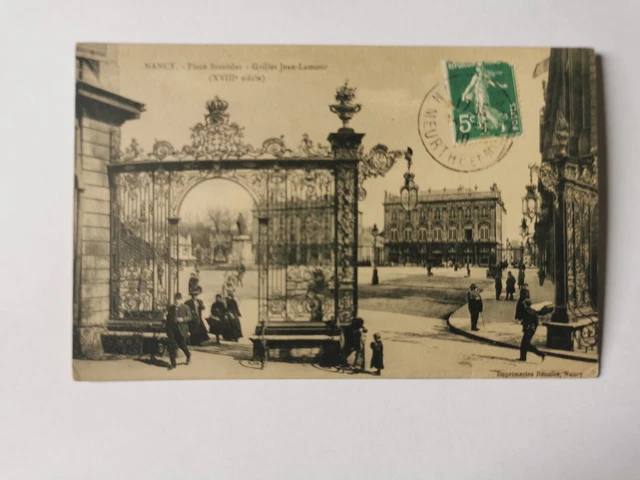 CPA 54 NANCY - Place Stanislas - Grilles Jean-Lamour