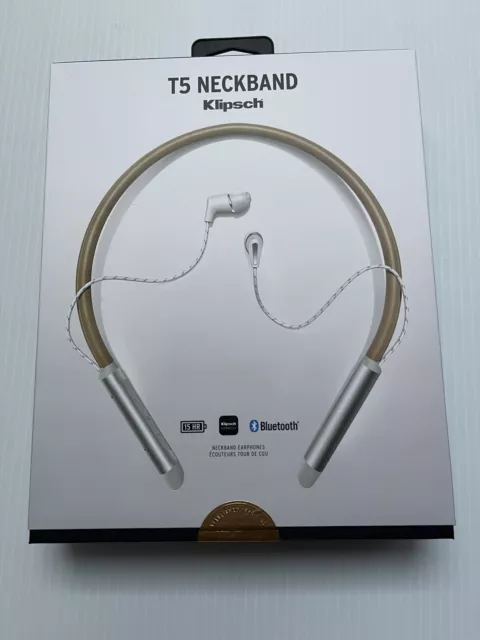 Klipsch T5 NeckbandIn-ear wireless Bluetooth® headphones (Brown)