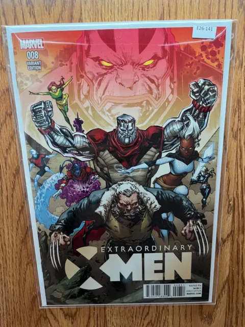 Extraordinary X-Men 8 Variant Edition Marvel Comics High Grade E26-141