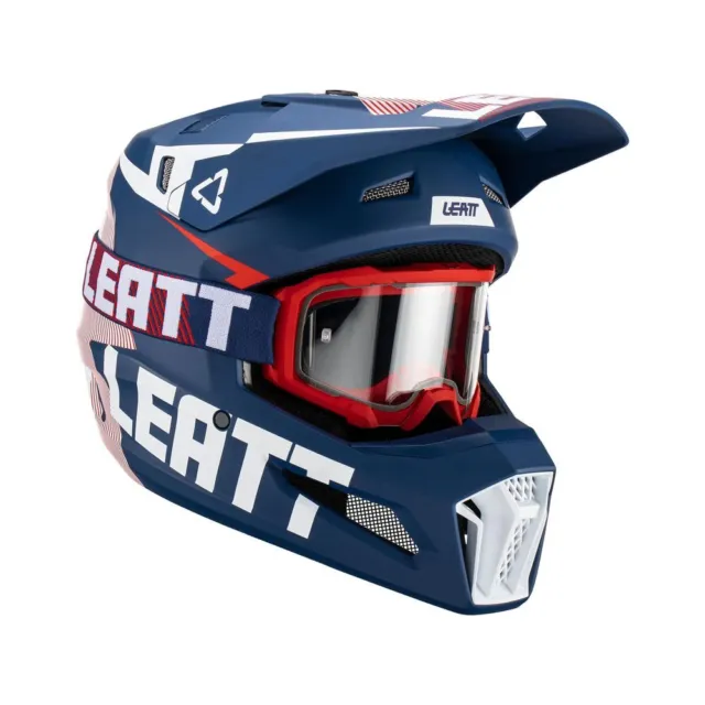LEATT 3.5 Motocross helmet with 360° Turbine protective t Man S - 1023011101