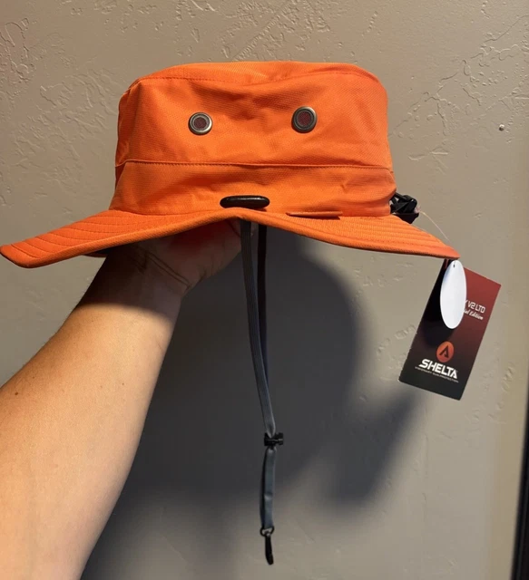 SHELTA THE OSPREY V2 Boonie Crown Orange Hiking Golf Fishing