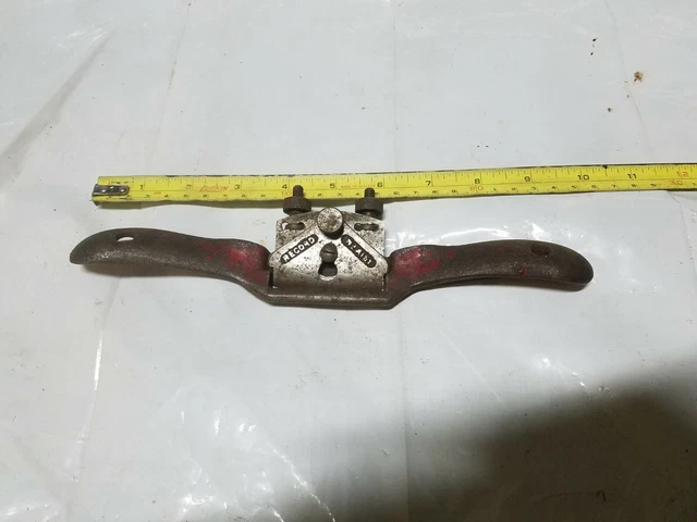 Vintage Record Spokeshave Cabinet Scraper Adjustable 