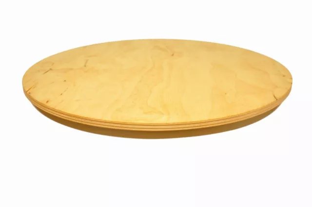 Rotating Board Lazy Susan Round Wooden Plywood Serving Pizza 30 cm 12 inch