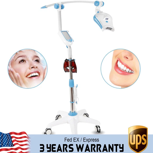 Dental Mobile Teeth Whitening Machine Touch Screen Bleaching Lamp Accelerator