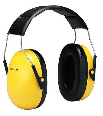 Optime 98 Earmuffs, 25 Db Nrr, Yellow, Over the Head 3M™ 3m™ 7000009670