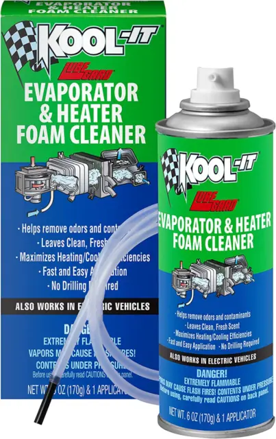 Lubegard 96030 Kool-It Evaporator and Heater Foam Cleaner 6 Ounce