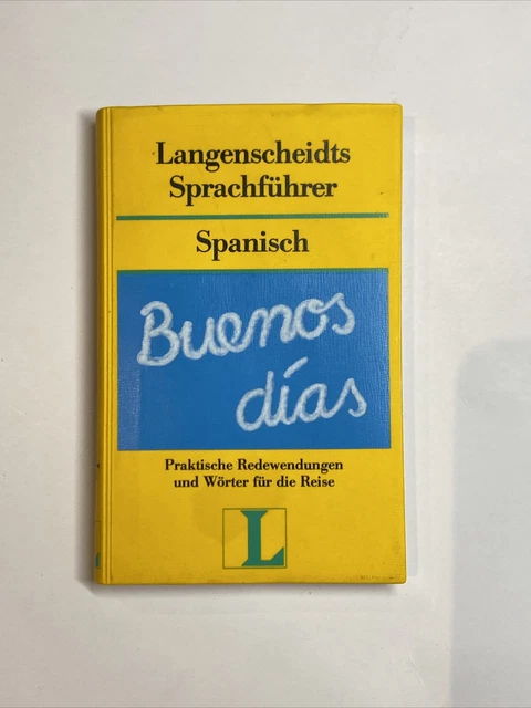 Langenscheidts Sprachführer Spanisch. Mit Reisewörterbuch
