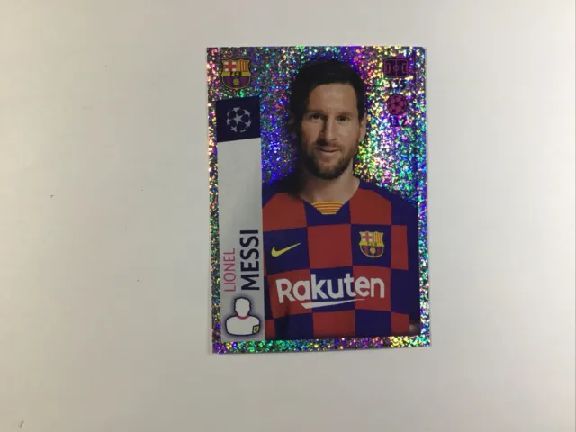 Lionel Messi Topps 2019-20 Champions League Sparkle #59 Sticker