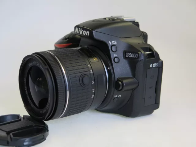 Nikon D5600 Spiegelreflexkamera Inkl. Objektiv 18-55mm VR Objektiv ⭐⭐⭐⭐⭐