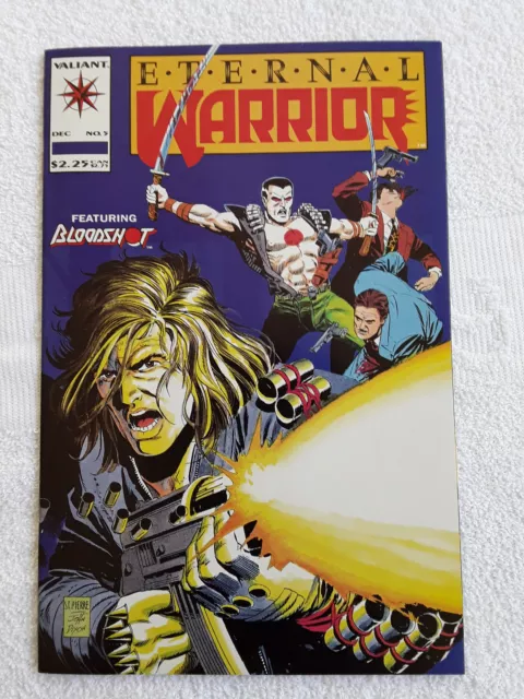 Eternal Warrior #5 (Dec 1992, Acclaim / Valiant) 2nd Blood Shot App VF