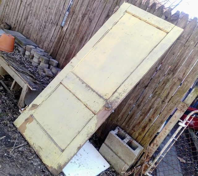 Antique Wood Door - Circa early 1900s