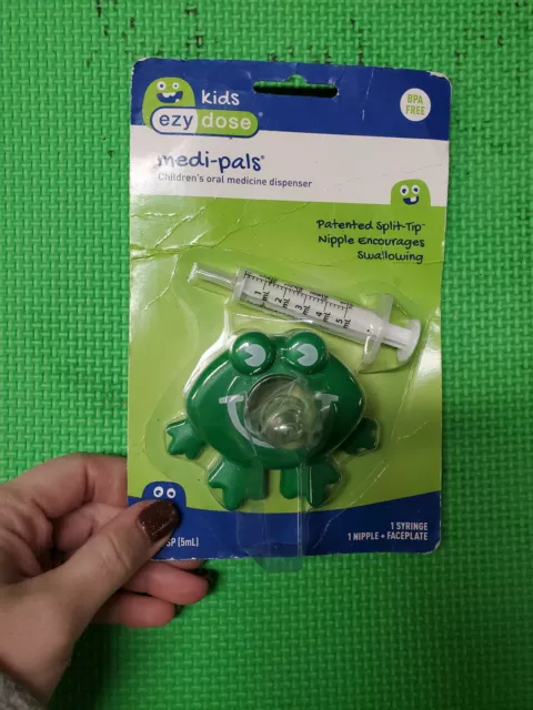 Ezy Dose Kids Baby Oral Syringe & Dispenser, True Easy Design for