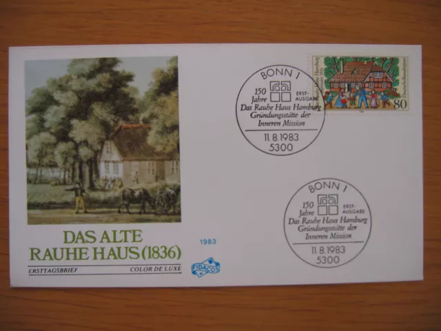 Allemagne Germany BR Deutschland Mi 1186 ETB : " Das Rauhe Haus " - Hamburg