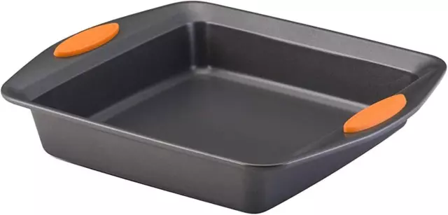 Rachael Ray Yum -O! Nonstick Bakeware Baking Pan / Nonstick Cake Pan, Square - 9