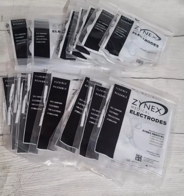 NEW Zynex Medical Electrodes, 2” Inch Round, 2 Count Packs Lot Of 15 Packs