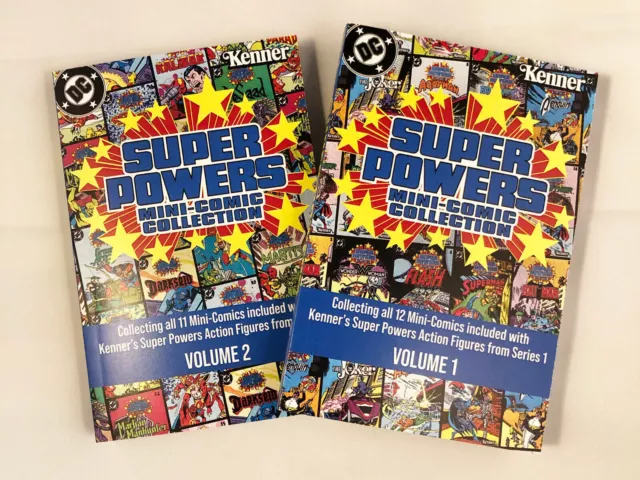 Super Powers Mini-Comics Collection - Vol. 1 & 2 | All 23 original mini-comics