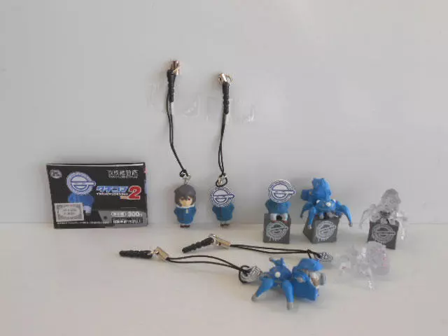 Ghost in the Shell Figure Earphone Jack Mascot Tachikoma Set Lot of 7 S.A.C