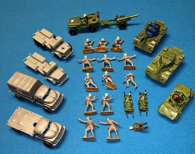 Militär-Transportflugzeug Spielzeug-Set – Mit Panzern, Hubschraubern & Soldaten-Figuren