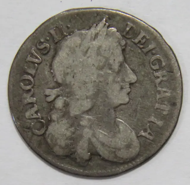 Great Britain 1679 4 Pence Maundy King Charles Ii Silver World Coin 🌈⭐🌈