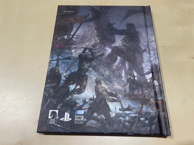 LIBRO DE ARTE ARTBOOK GOD OF WAR RAGNAROK NO JUEGO - NO GAME Genuine ...