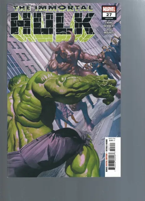 The Immortal Hulk 27 - 1St Print   -    Al Ewing -   Marvel Comics