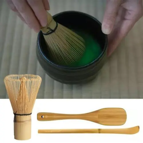 1pc Matcha Powder Whisk, Teaware Bamboo Brush, Green Tea Stirrer, For Home