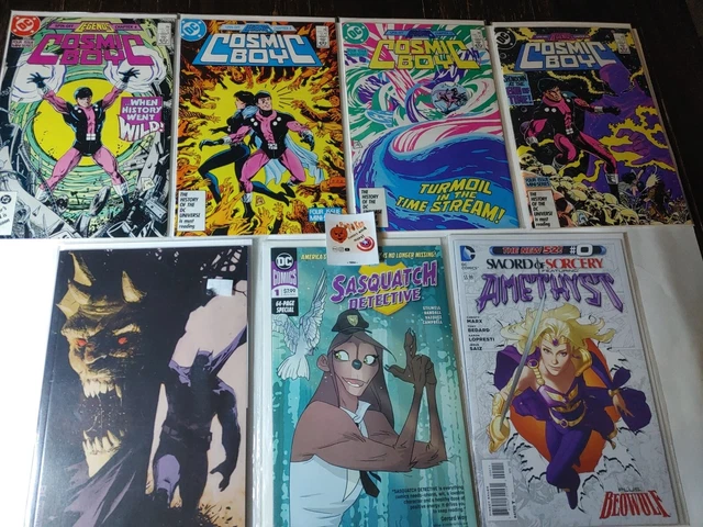 DC Comics Lot Of 7 Batman Urban Legends 18 Cosmic Boy Amethyst