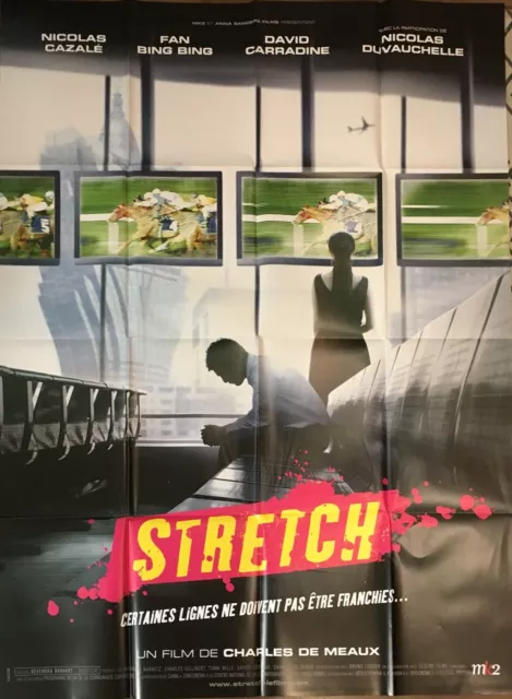 Affiche cinéma STRETCH 120x160cm Poster / David Carradine / Nicolas Duvauchelle