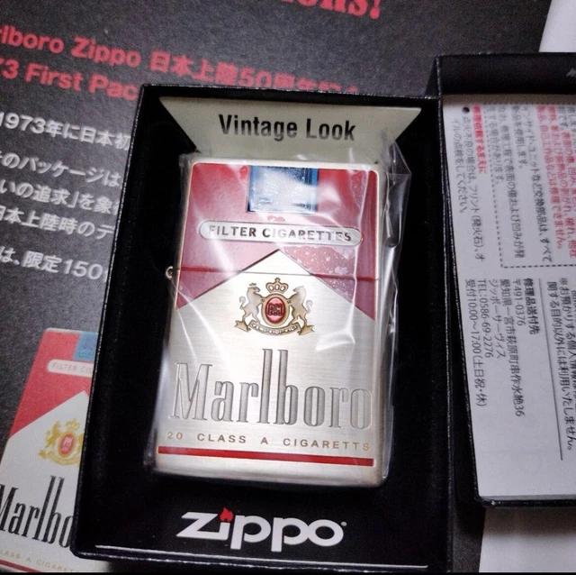 Marlboro 酷く Zippo 1924 Original Package50周年 売買された 