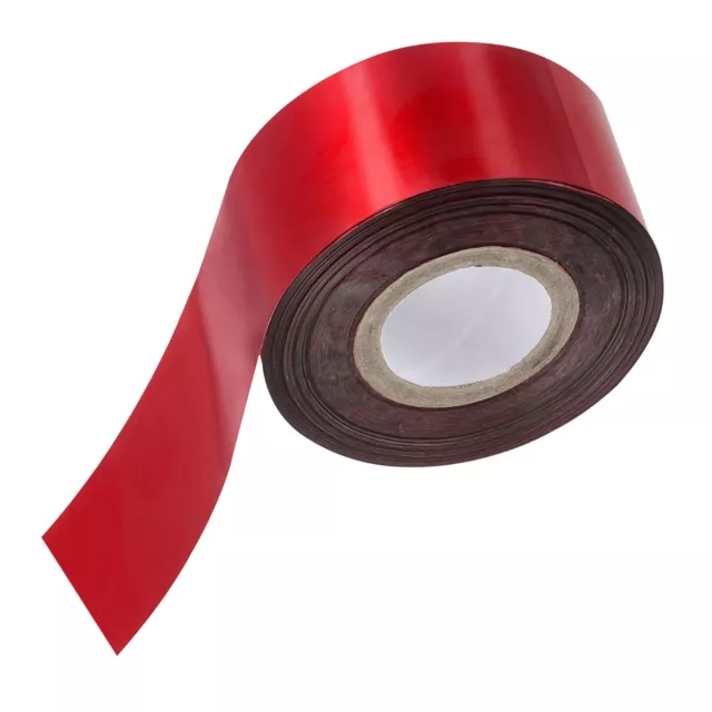 1.2"x400Ft Hot Stamping Foil Paper, Heat Transfer Paper Leather Foil Paper, Red