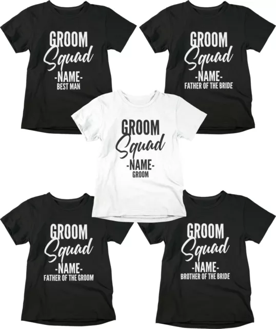 T-shirt personalizzata Groom & Squad - Best Man Wedding Cerg Party Bachelor Dad