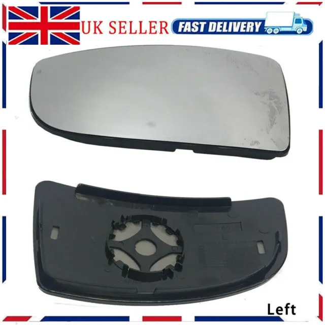 Left Lower Door Wing Mirror Glass Passenger Lh For Ford Transit Mk8 2014+