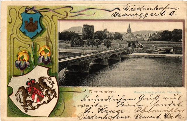 Cpa Ak Diedenhofen (474152)