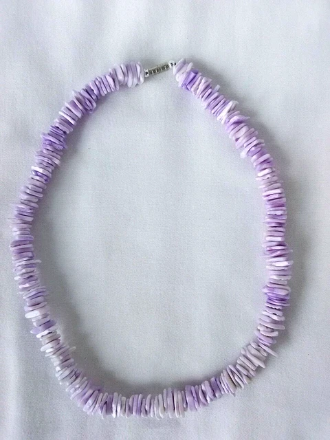 Mermaid Necklace Hawaiian Ethnic Tribal Surfer Choker Necklace 17” USA Seller