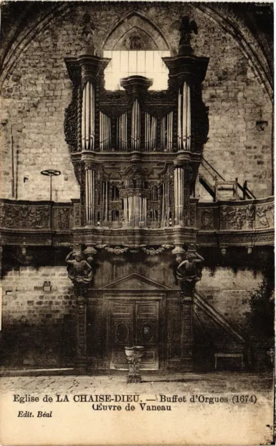 CPA Église de La CHAISE-DIEU-Buffet d'Orgues (1874) Ceiuvre de Vaneau (203033)