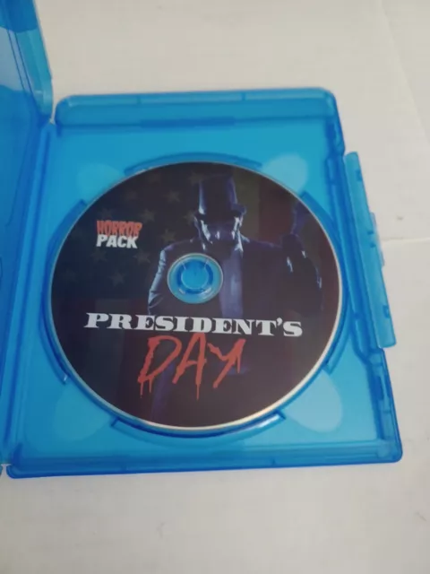 Presidents Day (Blu-ray, 2010) Horrorpack Limited Edition 32 3