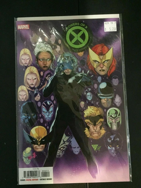 POWERS OF X 4 NM 4A first 1st print X-men Dawn of Hickman era 2019