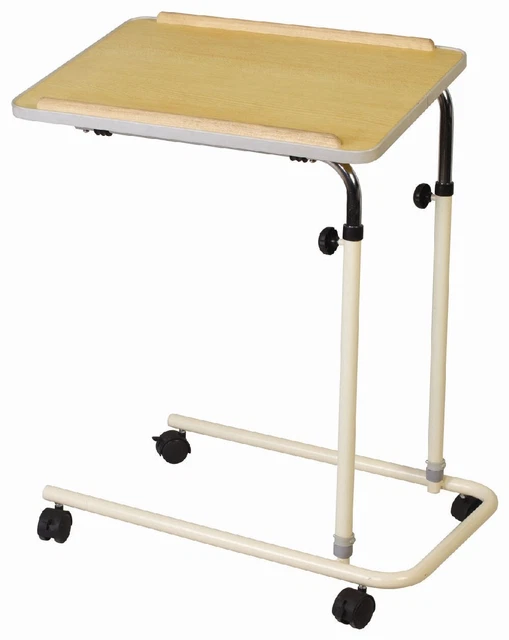 Mesa sobre silla con ruedas altura ajustable multiuso