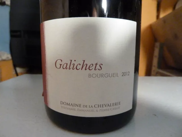 Lot De 2 Bourgueil "Galichets" 2012 - Dom. De La Chevalerie Grand Vin De Loire