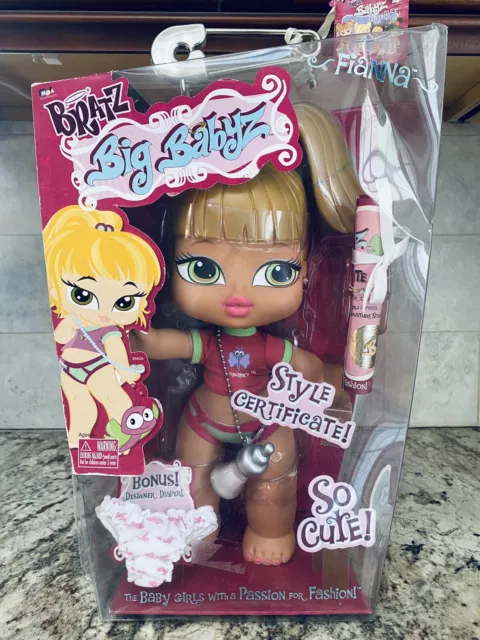 RARE 13 LARGE Bratz Big Babyz Doll FIANNA MGA Bonus Diaper Bottle New In  Box $502.46 - PicClick AU