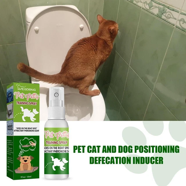 Pet Toilet Training Spray Inducer Dog Poops Cat Pee Positioning Defecation/