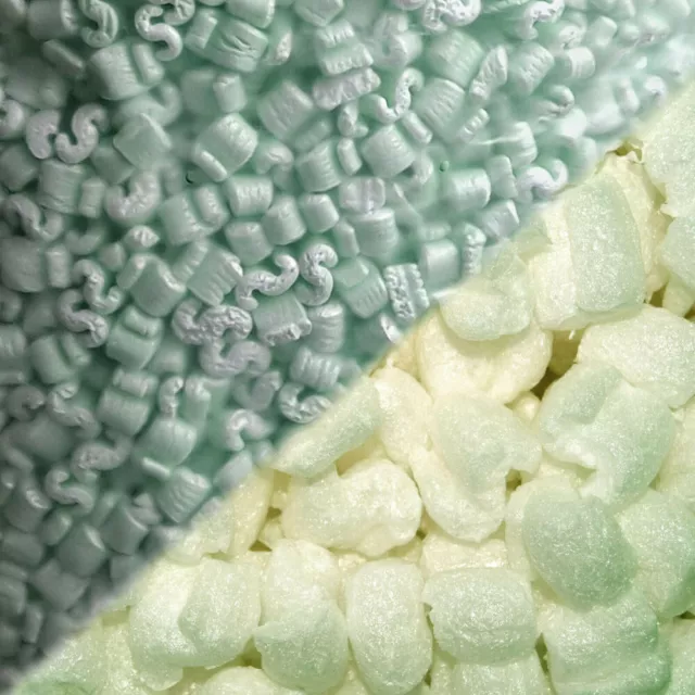 Polystyrene Chips Packing Peanuts Void Fill Loose Fill Plain or Bio-Degradable