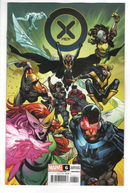 X-Men #6 (2022) - Grade Nm - Limited 1:25 Retailer Incentive Variant Cover!